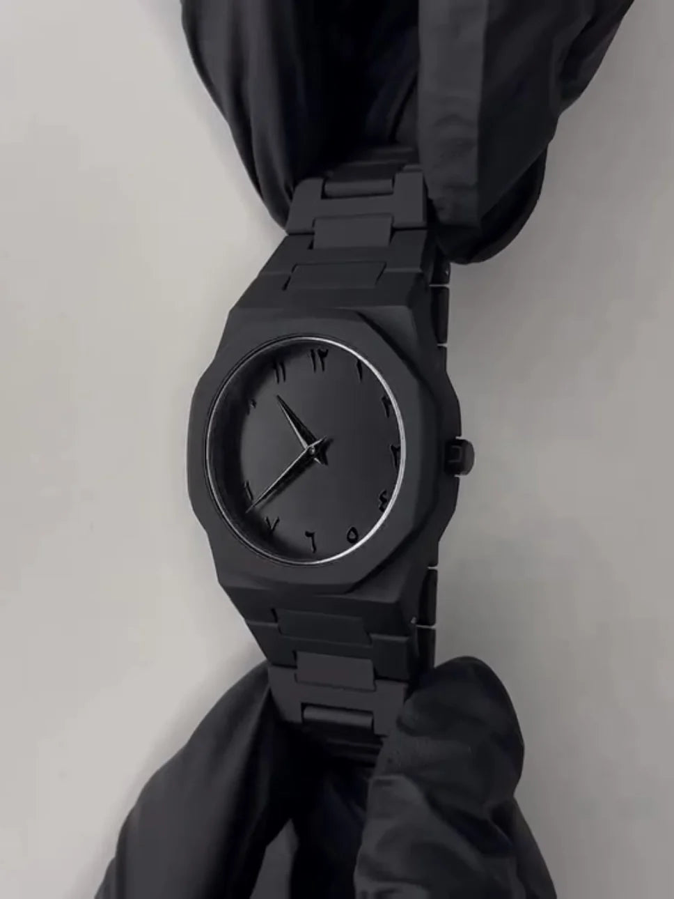 Arbic Black Aura Watch