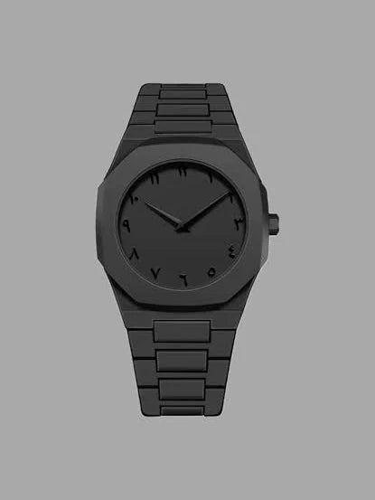 Arbic Black Aura Watch